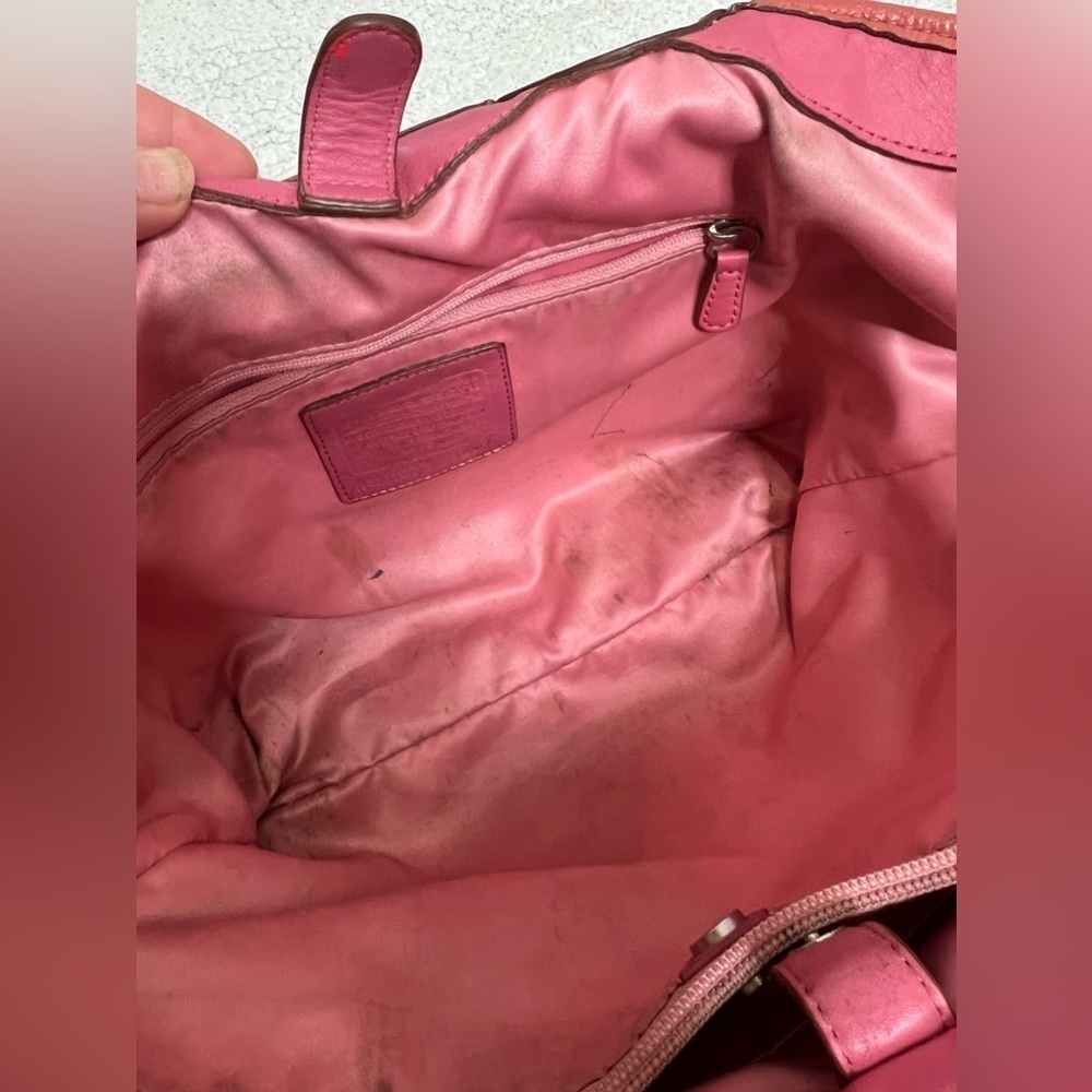 Coach flower design purse - Picture 4 of 12